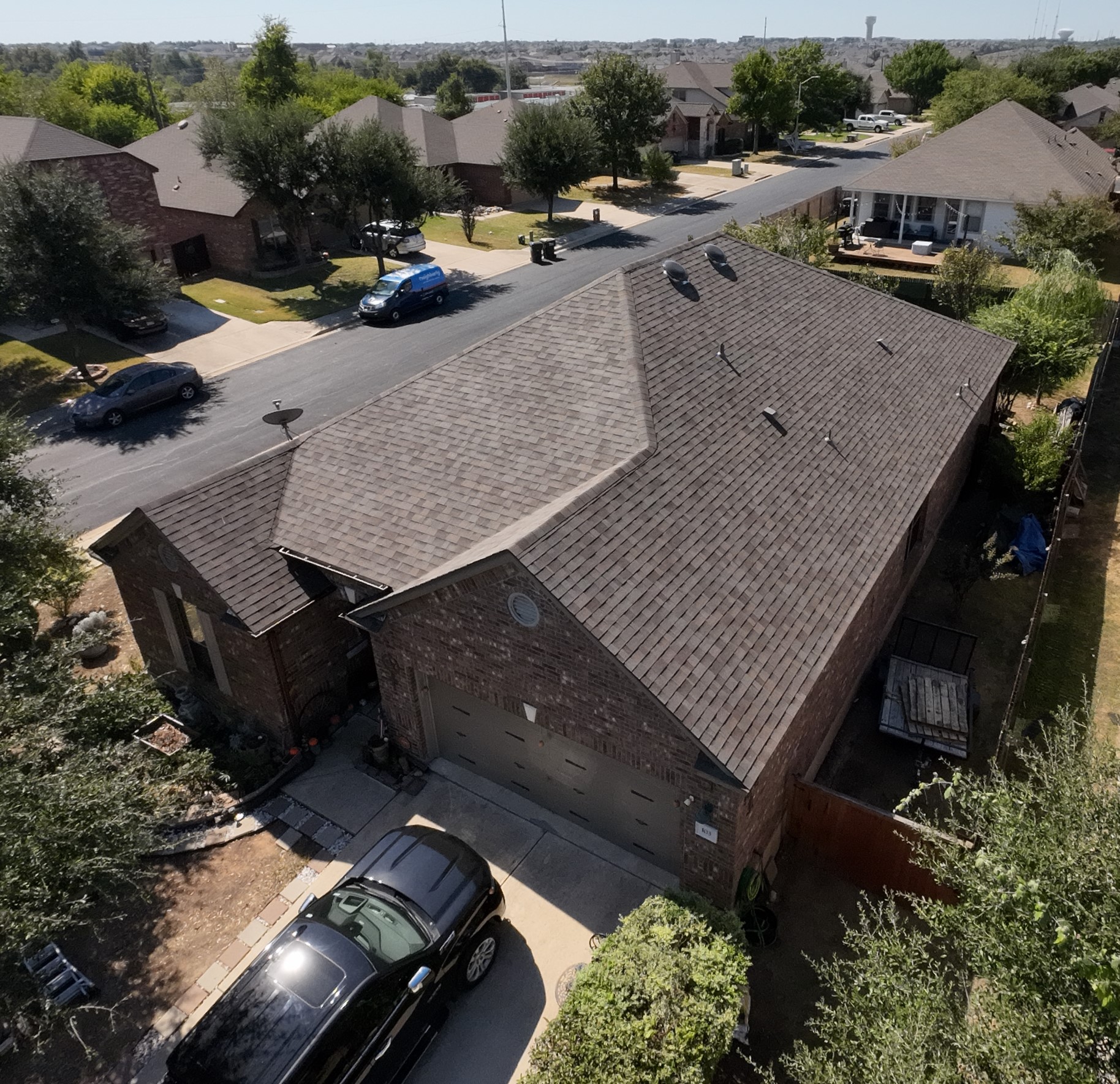 Leander TX new roof replacement project